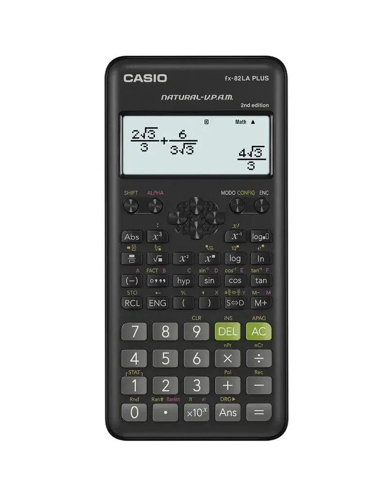 Calculadora científica FX-82LA PLUS-BK-Edición 2 -Casio