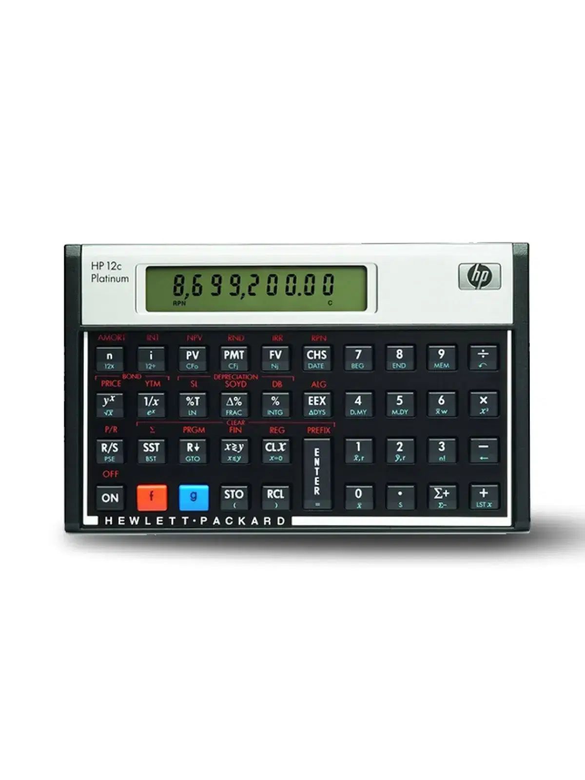 Calculadora financiera HP-12C Platinium -Hewlett-Packard